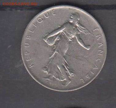 Франция 1960 1 франк до 04 12 - 550а