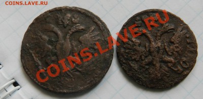 3 перечекана (денга ; полушка 1731)___до 24.03.12 - DSCN1546