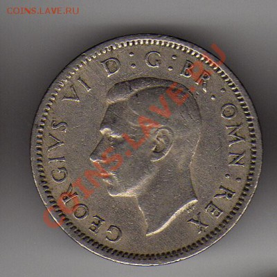 Великобритания 6 пенсов 1949 до 26.03.12-22.00мск (1552) - 20
