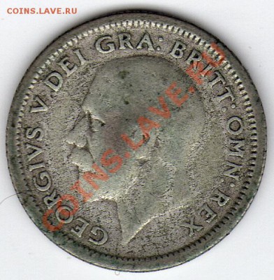 Ag Великобритания 6 пенсов 1926 до 26.03.12-22.00мск (1929) - 35