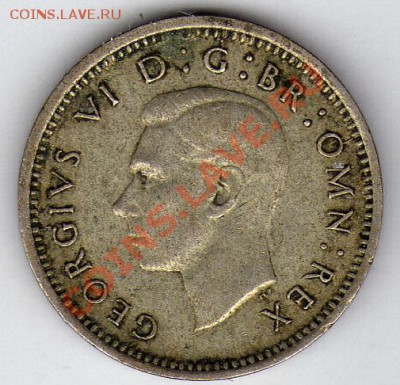Ag Великобритания 3 пенса 1939 до 26.03.12-22.00мск - 37