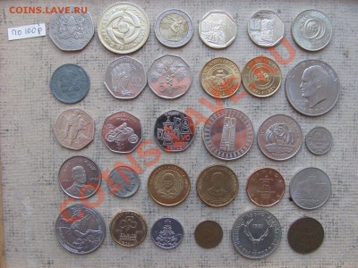 Иностранные монеты. Не серебро. - 100р (2).JPG