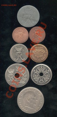 Дания 8 монет до 23.3.12 в 20:00 - 001