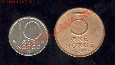 Норвегия 10 монет до 23.3.12 в 22:00 - н 001