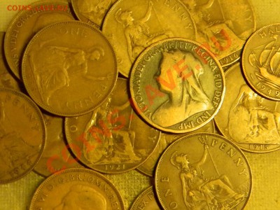 150 старинных монет Англии,Германии и Швеции - Европа 150 (1).JPG