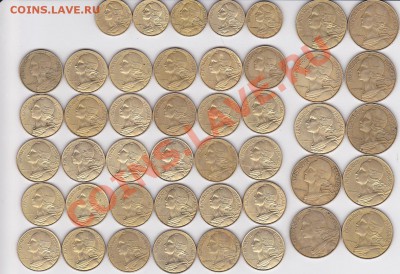 Продаю: иностранные монеты наборами и отдельно - Франция_2