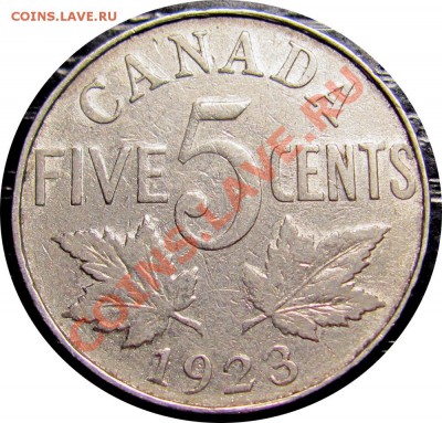 H85 Канада 5¢ 1923 до 25.03 в 22°° - H85 5c 1923_1