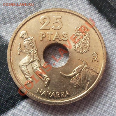 Испания 25 песет 1999г. NAVARRA  до 27.03.12 в 22.00 - 101_1380