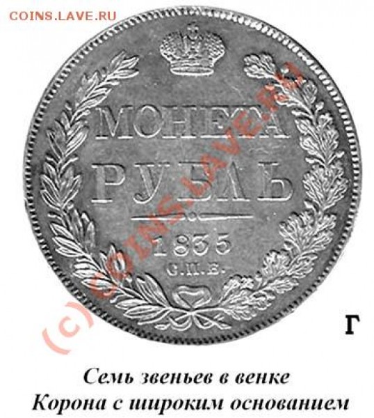 Рубль 1835 года - прошу оценить - 0004