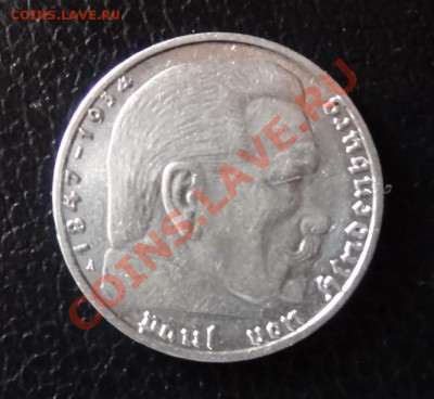 Серебро 2 марки 1939 до 29.03.2012 г. в 22:00 (мск) - 2 марки ав.JPG