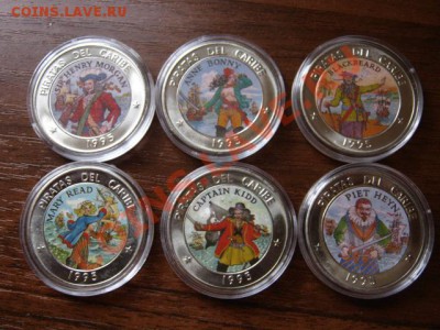 Куба 6 шт. по 1 песо 1995 Пираты Карибов до 24.03.12в17.00 М - IMG_6405