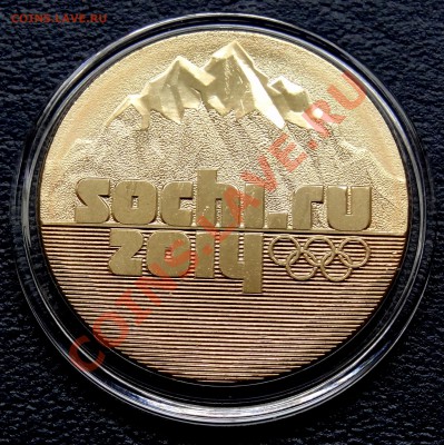 25 рублей Сочи 2014 в золоте!!! - DSC01000.JPG