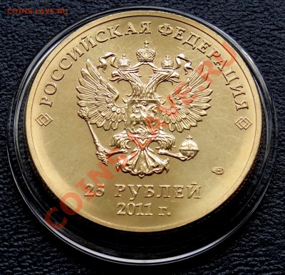 25 рублей Сочи 2014 в золоте!!! - DSC01001.JPG