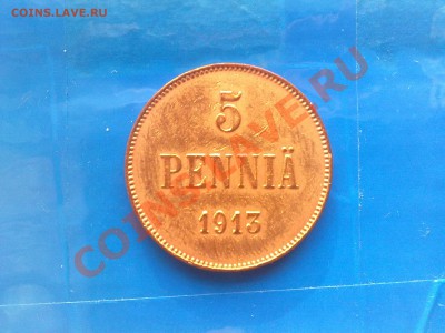 5 пенни 1913 года Русская Финляндия до 28.03.12 года в 22-15 - 23032012471