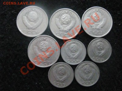 СССР. Нечастые 8 монет. Старт с рубля. До 26.03.2012г. - 26.03 012