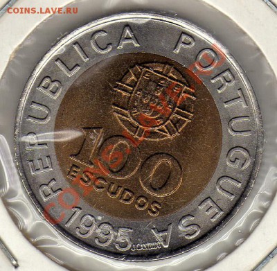 ПОРТУГАЛИЯ 100 ЭСКУДО 1995 ФАО ДО 29.03.12 В 22МСК (1900) - img468