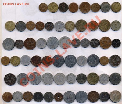 старые иностранные монеты по 40 рублей за штуку. есть опт - 3