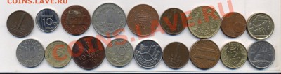 иностранные монеты по 15 рублей за штуку. есть опт - 7