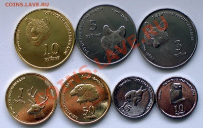 Татарстан. Набор из 7 монет 2008 г. Местный выпуск - tatar1
