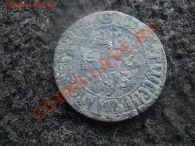 Деньга Петра. Год 1707. До 28.03.2012г. - Деньга 1707 004