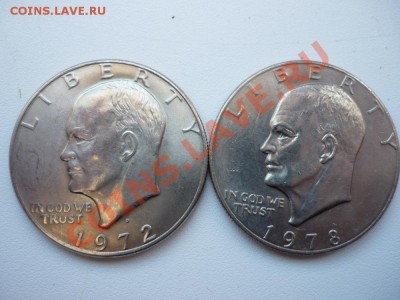 1$ США 1972 и 1978 года (Крупные). - даллар 1.JPG