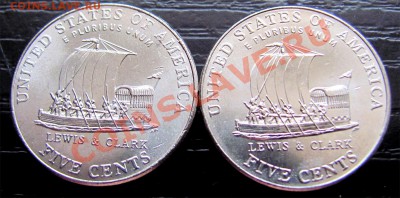I14 США 5¢ 2004P, 2004D Keel 2 шт. UNC до 31.03 в 22°° - I14 2004 USA 5c Keel 2 pcs_1