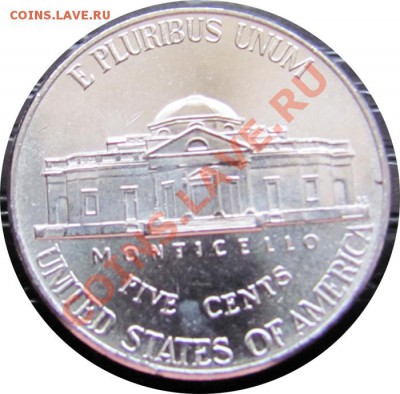 I15 США 5¢ 2006D Monticello UNC до 31.03 в 22°° - I15 2006 USA 5c Monticello_1