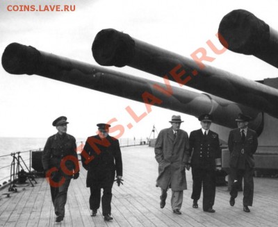 Монеты с Корабликами - August 1941 HMS Prince of Wales