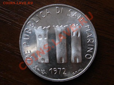 Сан Марино 500 лир 1972 серебро до 29.03.12 в 21.00 М - IMG_6763