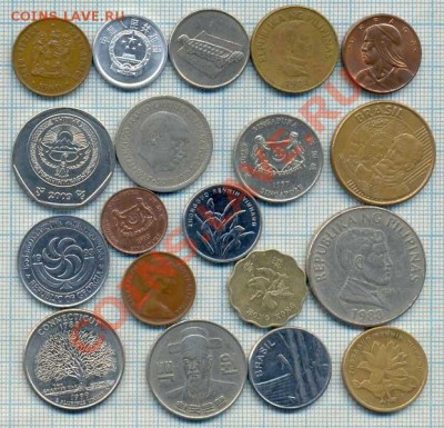 иностранные монеты наборами - иностр 2 2