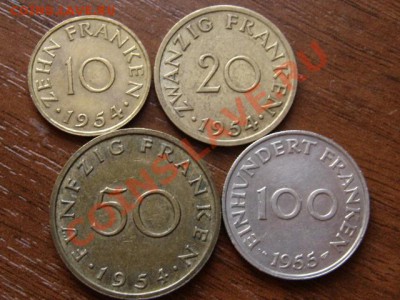 СААР комплект 10-20-50-100 фр 1954-55 до 29.03.12 в 21.00 М - IMG_6798