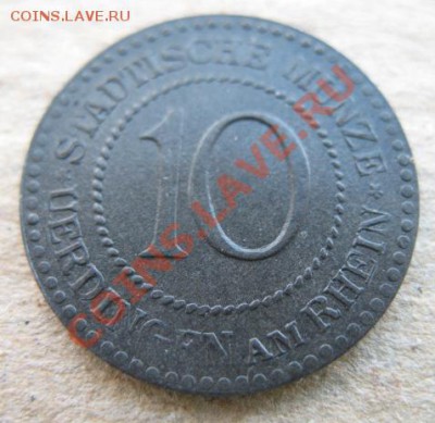 1917 г, Юрдинген , 10 пфеннигов, до 03.04 в 21-00 мск - нот уерд а