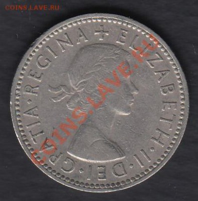 Великобритания 1 шиллинг 1955 до 29.03.2012 22-00 - 222