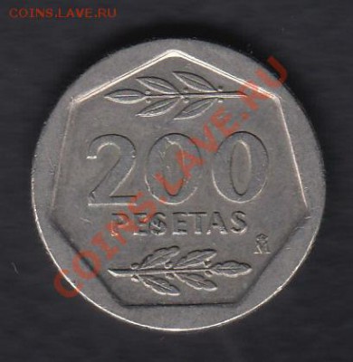 Испания 200 песет 1986 до 29.03.2012 22-00 - 111