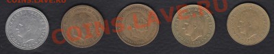 Испания 1 песета 5 шт. без повторов до 29.03.2012 22-00 - 222