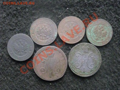 Копейки. 1840ем, 1842ем, 1898, 1903, 1911, 1913 - Серебро 25г. и копейки 018
