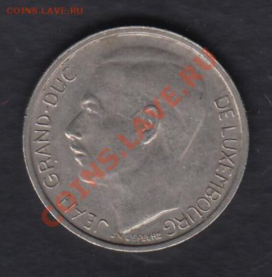 Люксембург 1 франк 1972 до 29.03.2012 22-00 - 222