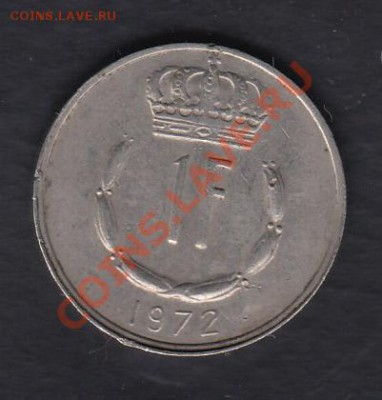 Люксембург 1 франк 1972 до 29.03.2012 22-00 - 111