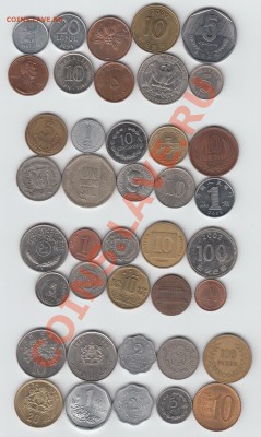 40 монет Мира (без Европы) до 29.03.2012 22-00 - 40 монет 01