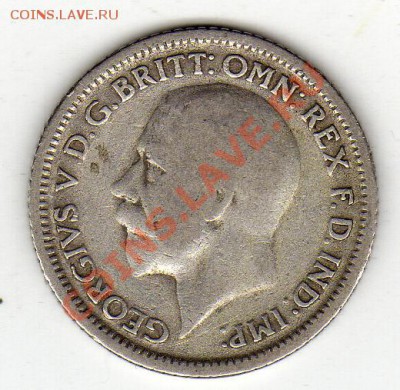 Ag Великобритания 6 пенсов 1928 до 02.04.12-22.00мск (1930) - img575