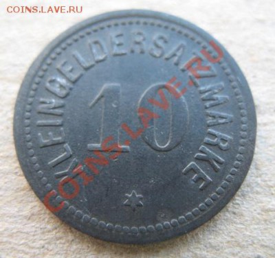 1917 г, Дармштадт, 10 пфеннигов, до 03.04 в 21-00 мск - нот дарм