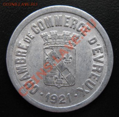 1921 г, Эвре, 25 с, до 03.04 в 21-00 мск - н эвре25а