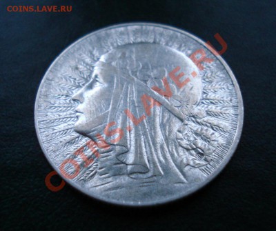 Польша,Ag Ядвига 5 zl 1933г. до 02.04.12 в 22.00 МСК - 5-2