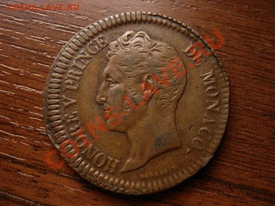 Монако 1 децим 1838 медь до 31.03.12 в 15.00 М - Изображение 053