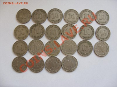 Иностранные монеты 1850-1940 годов (пополн. тема) - 10 пф Империя - 1