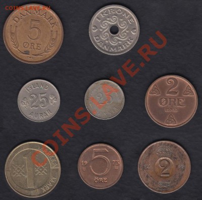 8 монет стран Скандинавии до 30.03.2012 22-00 - 021