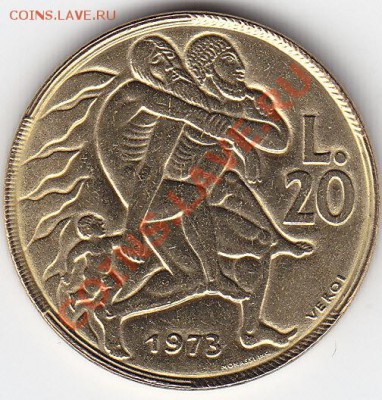 САН МАРИНО 20 лир 1973 аUNC до 3.04 22:00 мск - IMG_0011