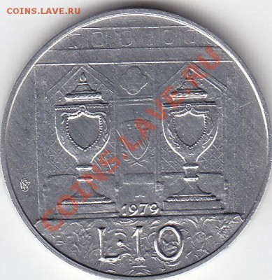 САН МАРИНО 10 лир 1979 аUNC до 3.04 22:00 мск - IMG_0026