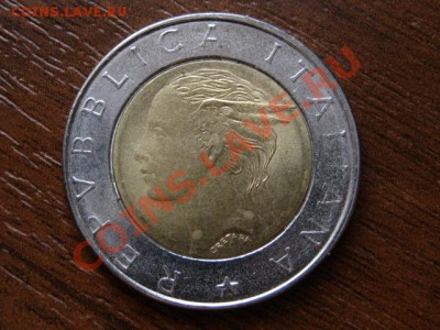 Италия 500 лир 1996 Банк биметал до 01.04.12 в 15.00 М - IMG_6885