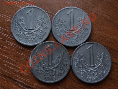 Богемия и Моравия 1 крона 1941-44 цинк до 01.04.12 в 15.00М - IMG_6893